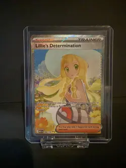 Pokemon TCG Lillie's Determination Mega Evolution 184/132 SAR - Image 1