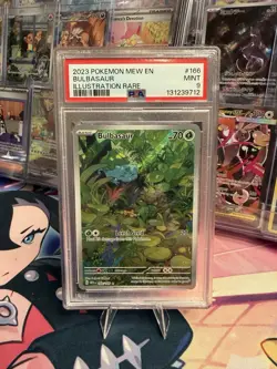 POKEMON BULBASAUR EVOLUTION LINE SEQUENTIAL SET SV 151 ALL PSA 9s MINT - Image 2