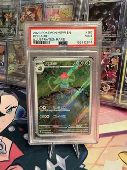 POKEMON BULBASAUR EVOLUTION LINE SEQUENTIAL SET SV 151 ALL PSA 9s MINT - Image 4