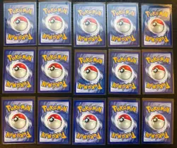 NM Pokemon TCG 1st Edition “Fossil” Uncommon/ Common Set (#31-#64) - Image 2