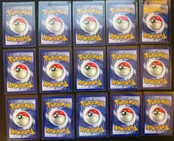 NM Pokemon TCG 1st Edition “Fossil” Uncommon/ Common Set (#31-#64) - Image 4