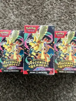 Pokemon TCG Mega Evolution Ascended Heroes Booster Bundle LOT OF 26 - Image 2