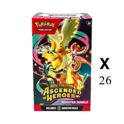 Pokemon TCG Mega Evolution Ascended Heroes Booster Bundle LOT OF 26 - Image 5