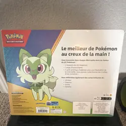 Pokemon Amis de Paldea Mini Tin Box Lot de 5 Booster Promo French - Image 2