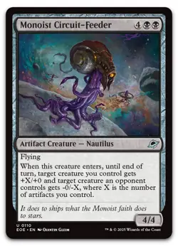 Monoist Circuit-Feeder #110 (NM) Edge of Eternities EOE Magic MTG - Image 1