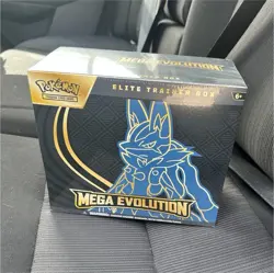 Pokemon Mega Evolution Elite Trainer Box Lucario English Sealed - Image 1