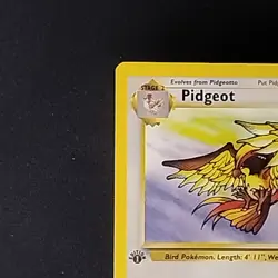 Pokemon TCG Pidgeot Jungle 24/64 1st Edition Rare LP - Image 2