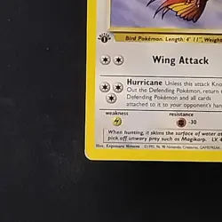 Pokemon TCG Pidgeot Jungle 24/64 1st Edition Rare LP - Image 5