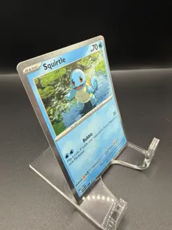 Squirtle *GALAXY LILY PAD SWIRL* 048 (Black Star Promo) SVP Cosmos Holo Pokemon - Image 3