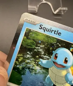 Squirtle *GALAXY LILY PAD SWIRL* 048 (Black Star Promo) SVP Cosmos Holo Pokemon - Image 4