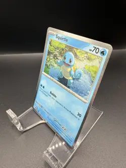 Squirtle *GALAXY LILY PAD SWIRL* 048 (Black Star Promo) SVP Cosmos Holo Pokemon - Image 5