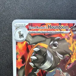 Pokemon TCG Team Rocket's Houndoom Illustration Rare Destined Rivals 191/182 - Image 2