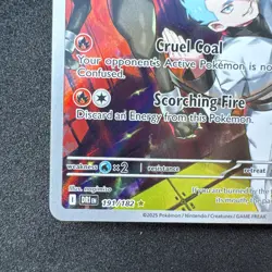 Pokemon TCG Team Rocket's Houndoom Illustration Rare Destined Rivals 191/182 - Image 4