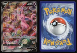 Espeon V 180/203 Alternate Full Art Evolving Skies Pokemon English NM - Image 3