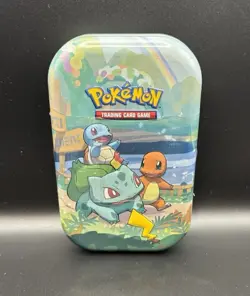 Pokemon TCG Celebrations Mini Tin - KANTO 2021 Sealed Charmander Squirtle 820650809378 - Image 1