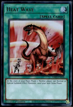 Heat Wave (UR) RA03-EN058 LP YuGiOh - Image 1