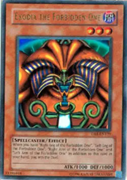 Yugioh! HP Exodia the Forbidden One - DB1-EN139 - Ultra Rare - Unlimited Edition - Image 1