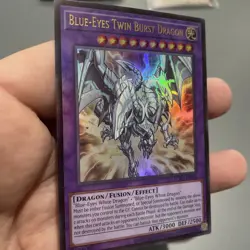 Blue-Eyes Twin Burst Dragon LCKC-EN058 Unlimited ULTRA RARE NM! +Bonus FREESHIP! - Image 2