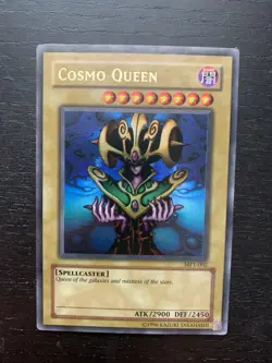 Yu-Gi-Oh Cosmo Queen MP1-002 Ultra Rare Promo Card Lightly Played - Image 1