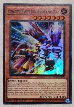 Yu-Gi-Oh [x1] Conduction Warrior Linear Magnum Plus Minus [x1] BPRO-EN099 M/NM - Image 1