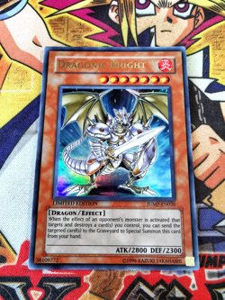 Dragonic Knight jump-en026 Ltd Ed (NM+) Ultra Rare Yu-Gi-Oh! - Image 1