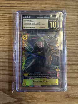 One Piece Roronoa Zoro Illustration Box Vol.3 OP07-113 Foil - Image 1