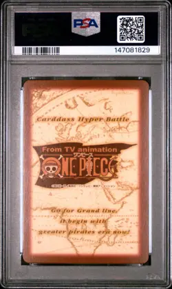 2001 Japanese One Piece CHB A Warrior's Blood H28 PSA 10 GEM MINT Grand 5 Zoro - Image 4