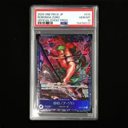 PSA 10 GEM MT 2025 One Piece JPN Roronoa Zoro ST21-015 SR - Image 1