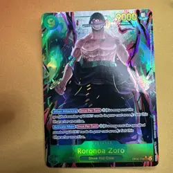 Roronoa Zoro (Alternate Art) OP06-118 Wings of the Captain Foil - Image 1
