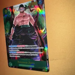 Roronoa Zoro (Alternate Art) OP06-118 Wings of the Captain Foil - Image 4