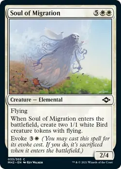 Soul of Migration FOIL Modern Horizons 2 NM White Common MAGIC MTG CARD ABUGames - Image 1