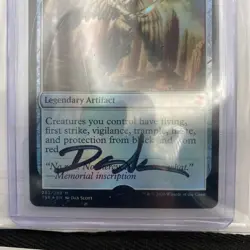 Akroma's Memorial Card Signed Dan Scott Artist MTG Artist Proof - Image 3