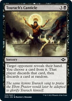 Tourach's Canticle FOIL Modern Horizons 2 NM Black Common MAGIC CARD ABUGames - Image 1