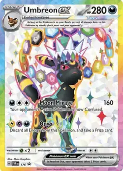 Pokemon Umbreon ex - 176 Holo SV: Scarlet & Violet Promo Cards 2023 SVP 176 NM - Image 1