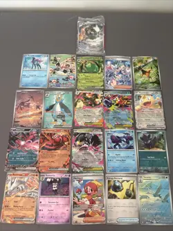 Pokemon TCG Bulk Lot Of 21 Cards Full Art Master/Pokeball EX Promo NM Condition - Image 1
