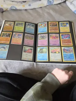 Binder Of 390 Various Pokemon Cards Various Sets - Image 4