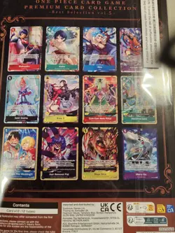 2x One Piece Illustration Box Volume 4 and 2x Premium Card Collection Volume 5 810158833623 - Image 4
