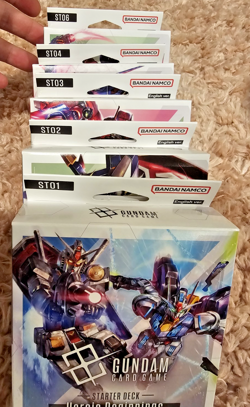 5x BANDAI Gundam TCG Card Game TCG Starter Deck ST01 ST02 ST03 ST04 ST06 - NEW - Image 3