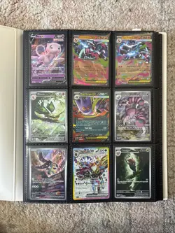 Pokemon Card Binder Collection 110+ Mint Cards Full Arts, Trainers, Promos, EX - Image 3