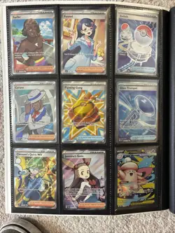 Pokemon Card Binder Collection 110+ Mint Cards Full Arts, Trainers, Promos, EX - Image 4