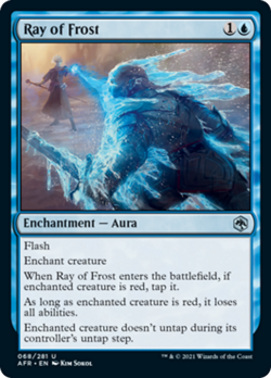 Ray of Frost FOIL Adventures in the Forgotten Realms NM Uncommon CARD ABUGames - Image 1