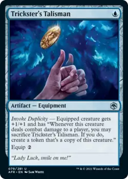 Trickster's Talisman FOIL Adventures in the Forgotten Realms NM CARD ABUGames - Image 1