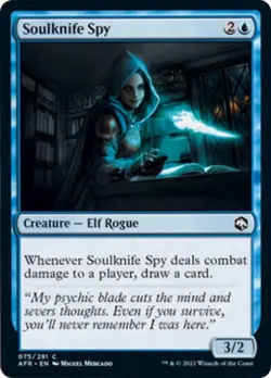 Soulknife Spy FOIL Adventures in the Forgotten Realms NM Common CARD ABUGames - Image 1