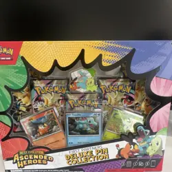 Pokemon Trading Card Game Mega Evolution Ascended Heroes Pin Box Tepig Totodile… - Image 3