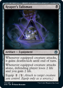 Reaper's Talisman FOIL Adventures in the Forgotten Realms NM CARD ABUGames - Image 1