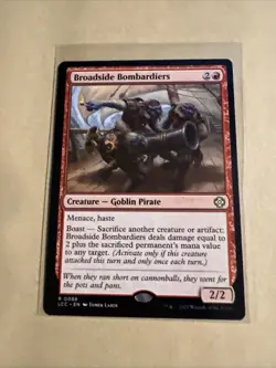 MTG Broadside Bombardiers LCC 0086 R NM Regular - Image 2