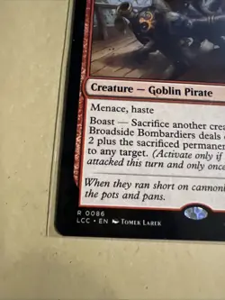 MTG Broadside Bombardiers LCC 0086 R NM Regular - Image 3