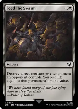 MTG - Feed the Swarm - Lord of the Rings - Magic the Gathering - Image 1