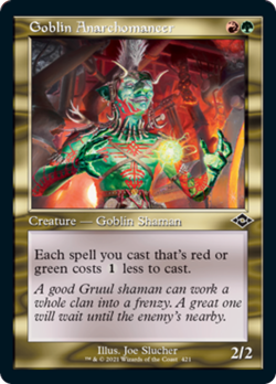 Goblin Anarchomancer (Retro Frame) FOIL Modern Horizons 2 NM CARD ABUGames - Image 1