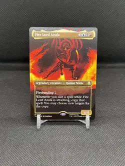 MTG: Avatar the Last Airbender TLA - 0334 - Fire Lord Azula - Borderless NM - Image 1